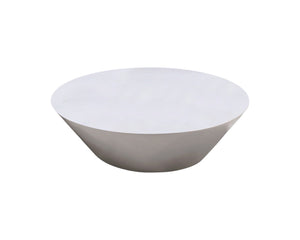 Homeroots 12" Grey Glass Coffee Table With A Swivel Compartment   284467