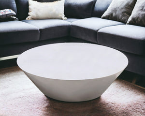 Homeroots 12" Grey Glass Coffee Table With A Swivel Compartment   284467