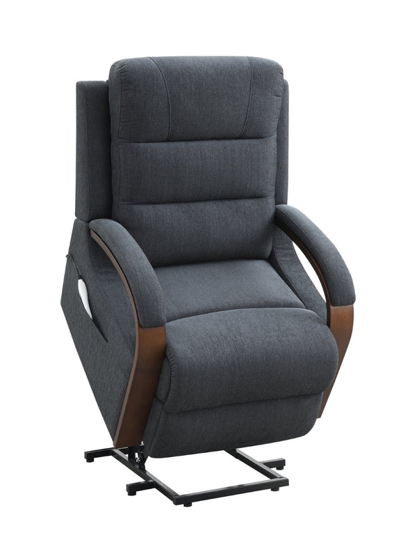 English Elm Kayla Power Lift Recliner with Zero Gravity Massage Heating and Chenille Upholstery B2726P469551