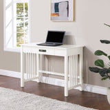 OSP Home Furnishings Sierra Writing Desk White Finish