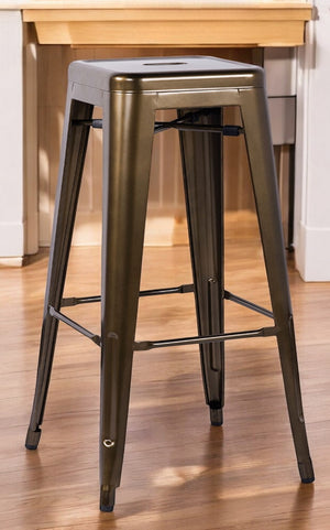 Homeroots " Bar Chair  Steel 285443