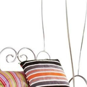 Homeroots Canopy Bed  Metal 285593