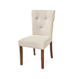 Christopher Knight Home® - Noble House - - Dining Chairs Set Of 2, Upholstered Kitchen & Dining Room Chairs(Cream)