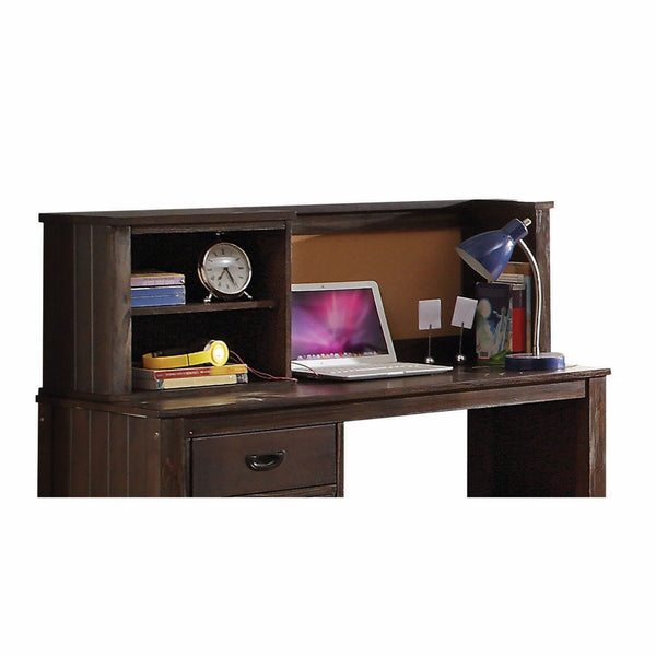 Homeroots 49" Brown Solid Wood Credenza Desk   285934