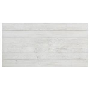 English Elm Castleton Farmhouse Distressed White Coffee and End Table Set with Open Shelving B062S01641