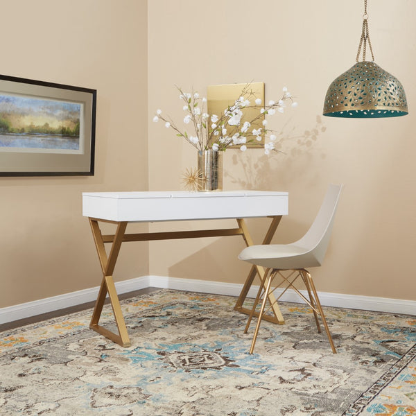 OSP Home Furnishings Oakley Chair Cream