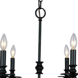 Hartford 25'' Wide 6-Light Chandelier - Oil Rubbed Bronze 286-OB Elk Lighting