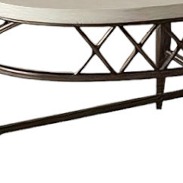 Homeroots Three Piece Black And Faux Marble Coffee And End Table Set   286069