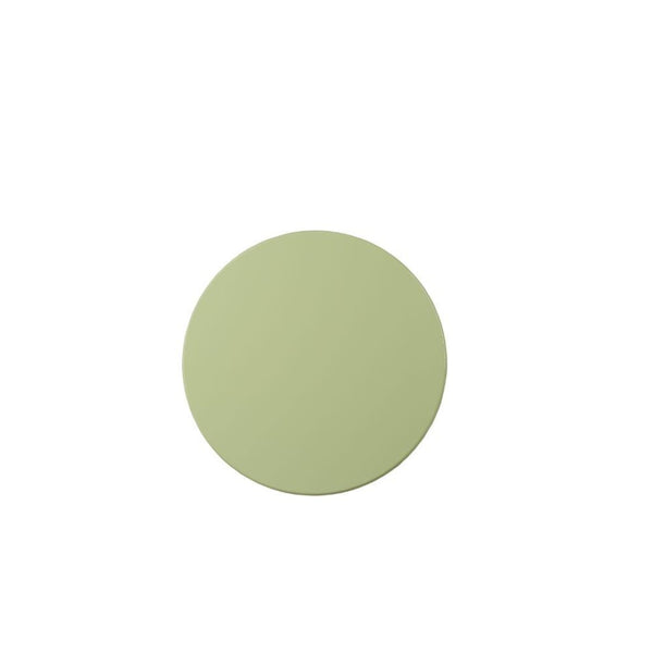 HomeRoots 22" Round Pedestal End Table – Timeless Cottage Charm for Living Rooms, Bedrooms, and More! Light Green 286301