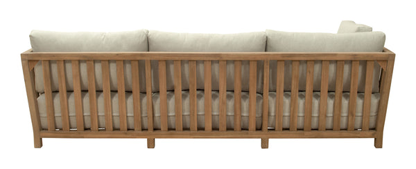 Zuo Modern Teras Daybed - Stylish Modern Design With Olefin Fabric And Acacia Wood For Indoor & Outdoor Comfort Gray 100% Olefin,Acacia Wood 704097-zuo-modern