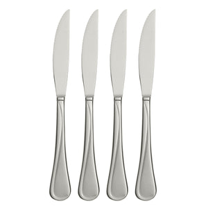 Lenox Flight Stainless Steel Steak Knife Set Mirror Polished Mid-century Modern Dining 2865004F