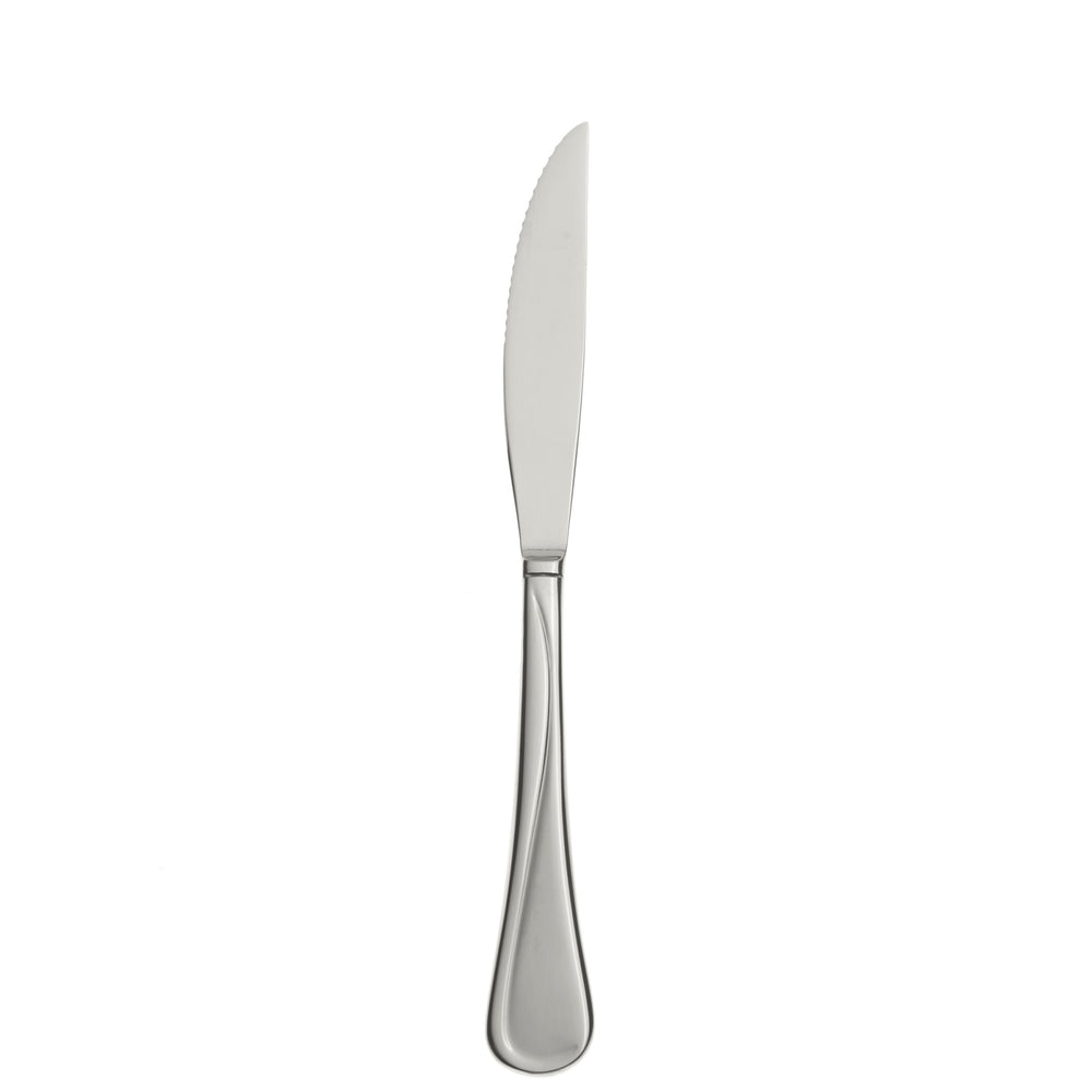 Lenox Flight Stainless Steel Steak Knife Set Mirror Polished Mid-century Modern Dining 2865004F