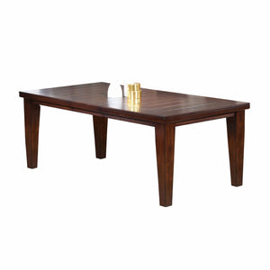 Homeroots 48" Dark Brown Dining Table   286539
