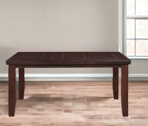 Homeroots 48" Dark Brown Dining Table   286539