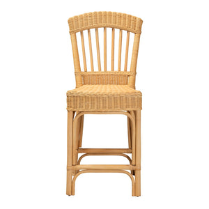 English Elm Modern Seagrass Woven Acacia Wood Dining Chair Set Bohemian Organic Style B2750P467677