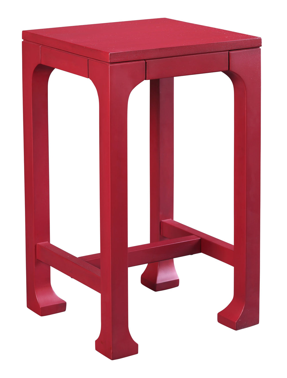 Hekman Furniture 28787 Exotic Red Square Pedestal Table - Stylish Accent For Your Home Décor And Entertaining Needs Special Reserve Accent Table 28787