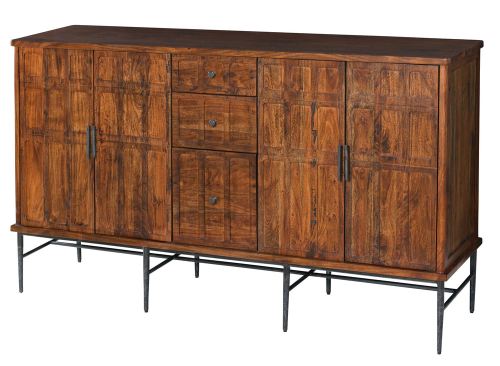 Hekman Furniture 28797 Recessed Panel Door Entertainment Center - Elegant , 72" Wide, Modern Design Special Reserve Entertainment Console 28797