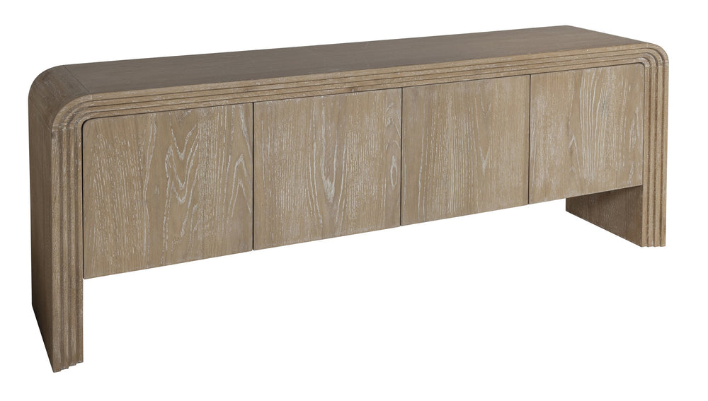 Hekman Furniture 28799 Transitional Entertainment Center With Touchmatic Doors, Elegant Oak Finish & Ample Storage Special Reserve Entertainment Console 28799