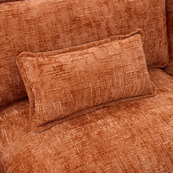 English Elm United Oversized Sectional Sofa With Movable Ottoman, Usb Ports & Modern Chenille For Cozy Living Spaces W1568S00188-GIGA