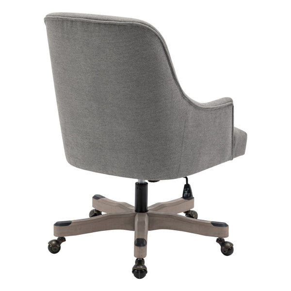 OSP Home Furnishings Bradwell Office Chair Fog