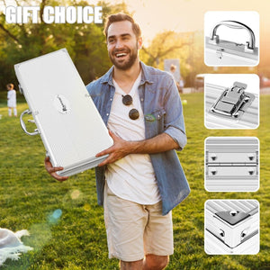 English Elm Stainless Steel 26 Piece Bbq Tool Kit with Carrying Case for Outdoor Grilling W2181P481253