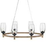 Hightider Glass Oval Chandelier