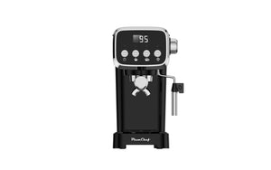 English Elm 20bar Slim Espresso Machine with Steam Wand Cup Warmer and 43oz Detachable Tank W1002P414529
