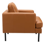 Decade Armchair Brown 109902 Zuo Modern