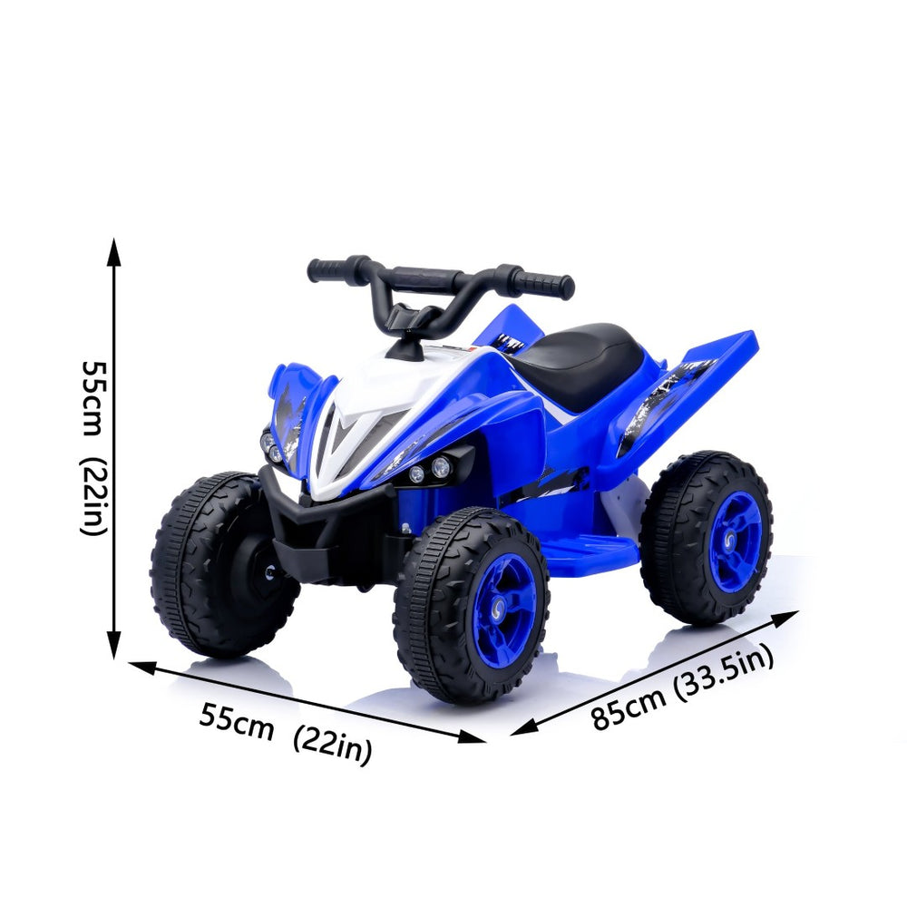English Elm Kids Dual Motor Ride on Car with Bluetooth Led Lights Remote Control Toddler Gift W1760P384572