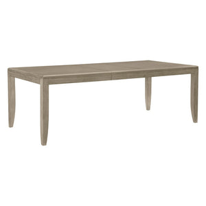 English Elm Modern Oak Veneer Extendable Dining Set with Four Upholstered Chairs Gray Finish B011S01550