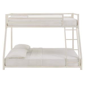 Iron Bunk Bed with Safety Guard Rails for Kids and Teens Shared Bedrooms