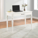 OSP Home Furnishings Baron Writing Desk White