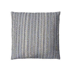 JLA Home Chapel Hill - Square 20x20 Stripe Pillow with Neutral Multi-Stripe, Plush Feather-Blend Fill for Modern Decor CH30-0034