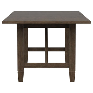 English Elm Jamie Trestle Base Mahogany Veneer Extendable Dining Table for Farmhouse Rooms B062P447822