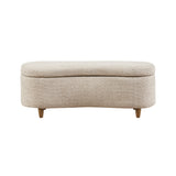 Bailey Casual Boucle Flip Top Storage Bench