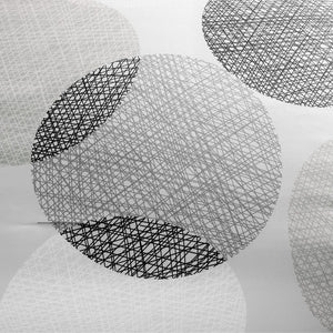 JLA Home Madison Park Essentials - 7 7 Piece Comforter Set with Cotton Bed Sheets, Geometric Circle Print, Antimicrobial OEKO-TEX Freshness 86 L x 68 W x 1.5H MPE10-005