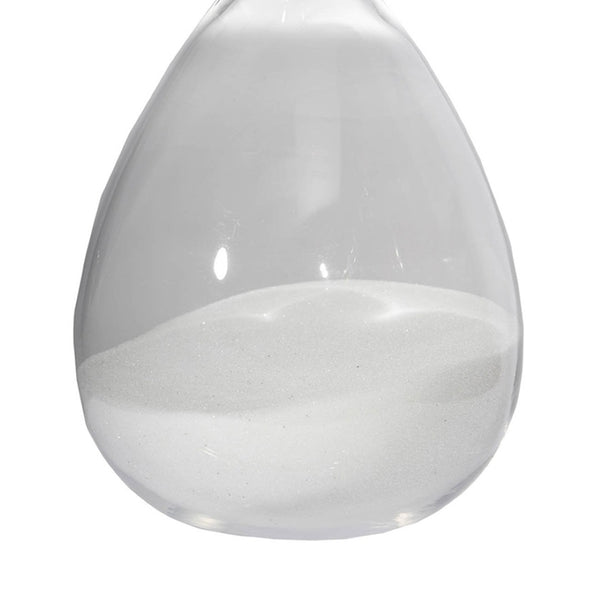 English Elm Set Of 2 Ferdinand 30-Minute Hourglasses - Elegant White Sand Timers For Modern Home Décor W2078P278063-GIGA