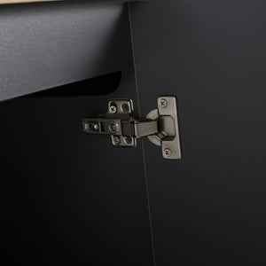 English Elm 48" Freestanding Bathroom Vanity with Integrated Basin Design, Soft-Close Hinges, Adjustable Shelf, Water-Resistant Finish W999P251008
