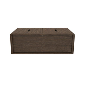 English Elm Rivington 60" Sideboard with 4 Soft-Close Doors, Adjustable Shelves, Media Management, TV Stand Walnut B365P397675