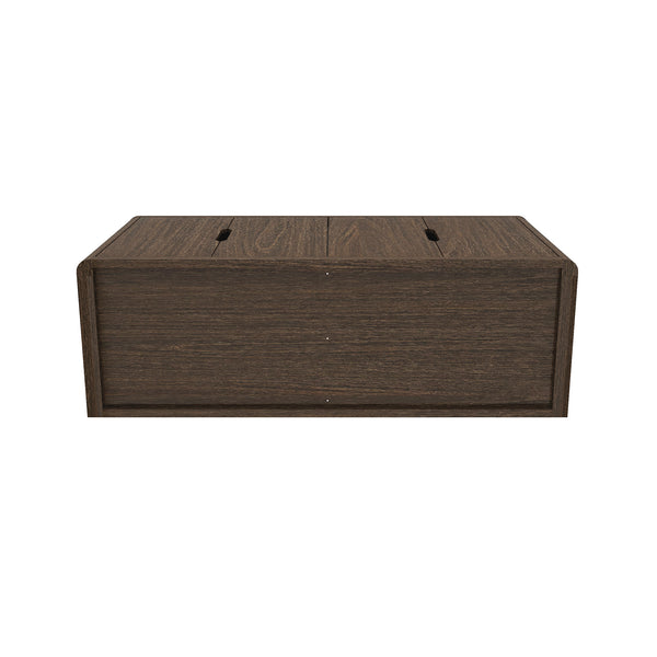 English Elm Rivington 60" Sideboard with 4 Soft-Close Doors, Adjustable Shelves, Media Management, TV Stand Walnut B365P397675