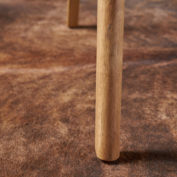 English Elm Christopher Knight Home® - Mid Century Fabric Dining Chairs with Natural Oak Finish Cushioned Back Solid Rubberwood Legs Durable Upholstery Green 61760.00GTE