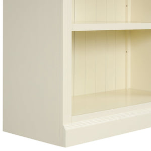 English Elm 83" 5-Tier Bookcase Suite with LED Light Strip, Adjustable Shelves, Cable Management & Solid Wood Frame Beige+yellow N751S246920A