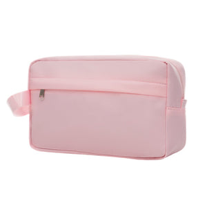 English Elm 6 Piece Hardshell Abs Travel Set with Spinner Wheels Combination Lock and Toiletry Bag Pink N732P391465H