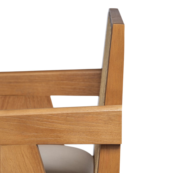 English Elm Christopher Knight Home® - 27" Woven Cane Back Bar Stool with Foam-Padded Polyester Seat, Durable Rubberwood Frame, 300lb Capacity Natural+Cream N780P237930N