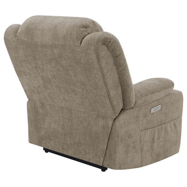 English Elm Beca Power Lift Recliner Polyester Upholstered Tufted Chair with Usb Port B062P472465