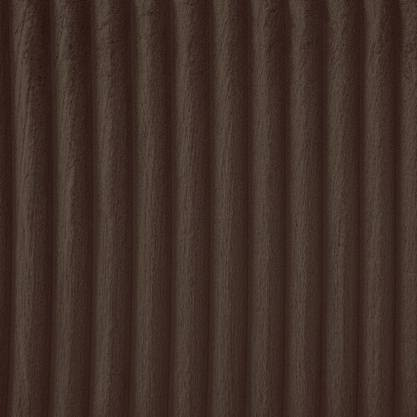 English Elm 129" Oversized Sectional Sofa U-Shaped Corduroy Chaise Lounge with Curved Armrests Plush Foam Comfort Brown N719S001690D