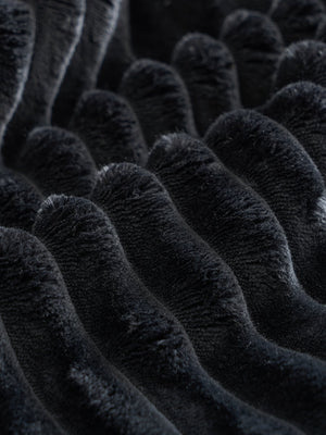 English Elm 150''Width 5-piece Sectional Sofa with Console, Convertible U-Shape, Wireless Charging & Bluetooth Speaker Black W579S00053