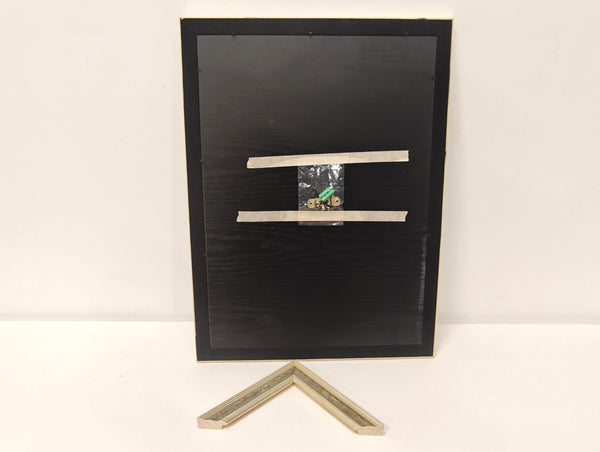 English Elm 18x24 Solid Wood Picture Frame with Replaceable Canvas, Acrylic Glass, Sturdy Backboard for Elegant Wall Decor Green T3976P383245