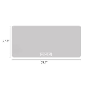 English Elm 28*60in Frameless Led Backlit Bathroom Mirror Dimmable Vanity with Defogging Touch Control W2071P248500