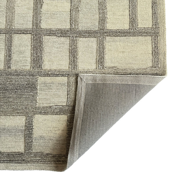 Capel Rugs Matrix Hand-tufted Wool Rug - Luxurious Geometric Design For Modern And Traditional Interiors Sable, Brown 100% Natural Wool 2900rs07060906675